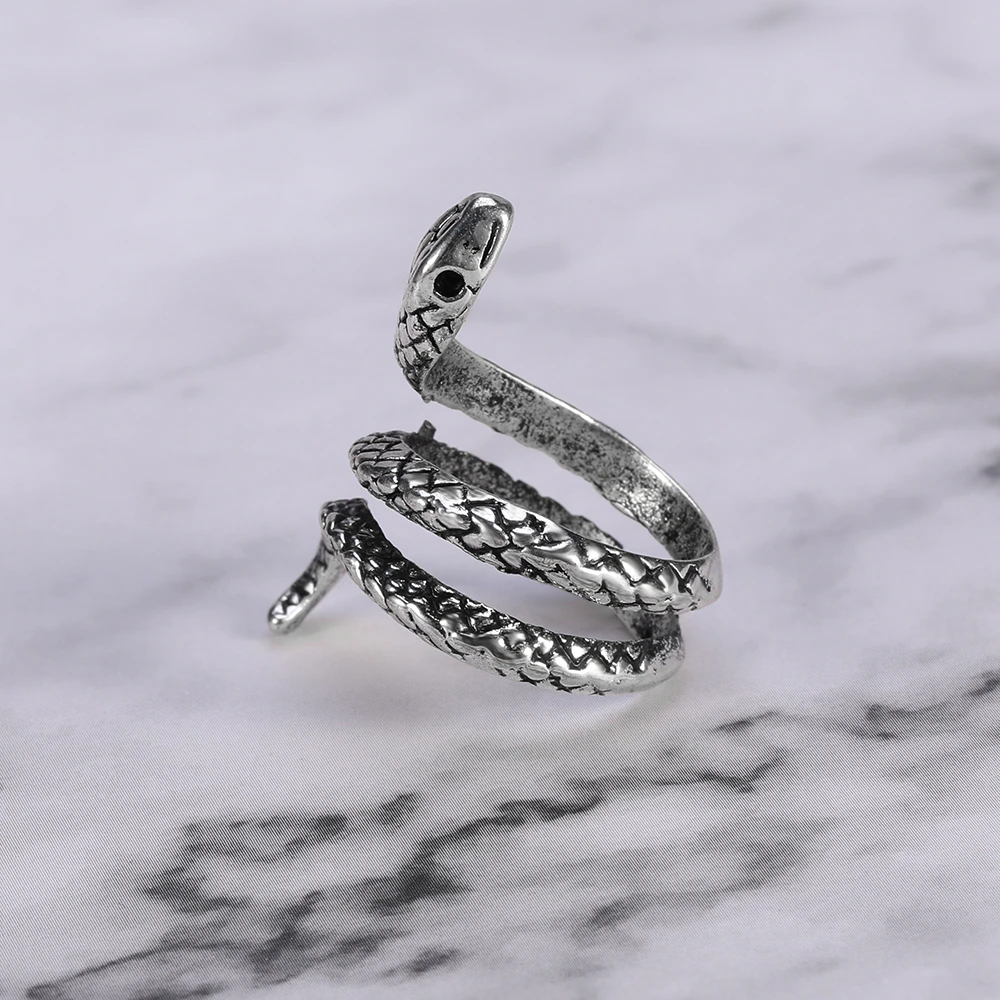 გველი შავი თვალი - ბეჭედი