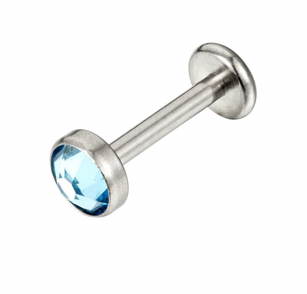 ვარდისფერი თვალი - პირსინგი (ტიტანი)