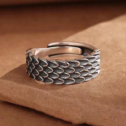 Leaves - silver ring