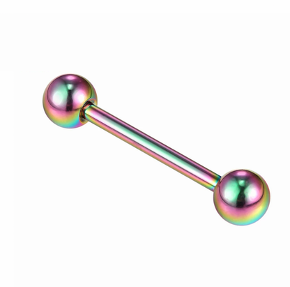 Two balls - piercing (titanium)