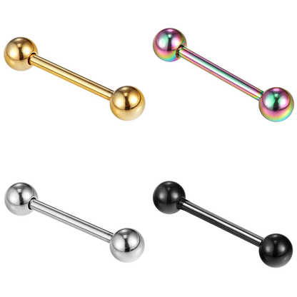 Two balls - piercing (titanium)