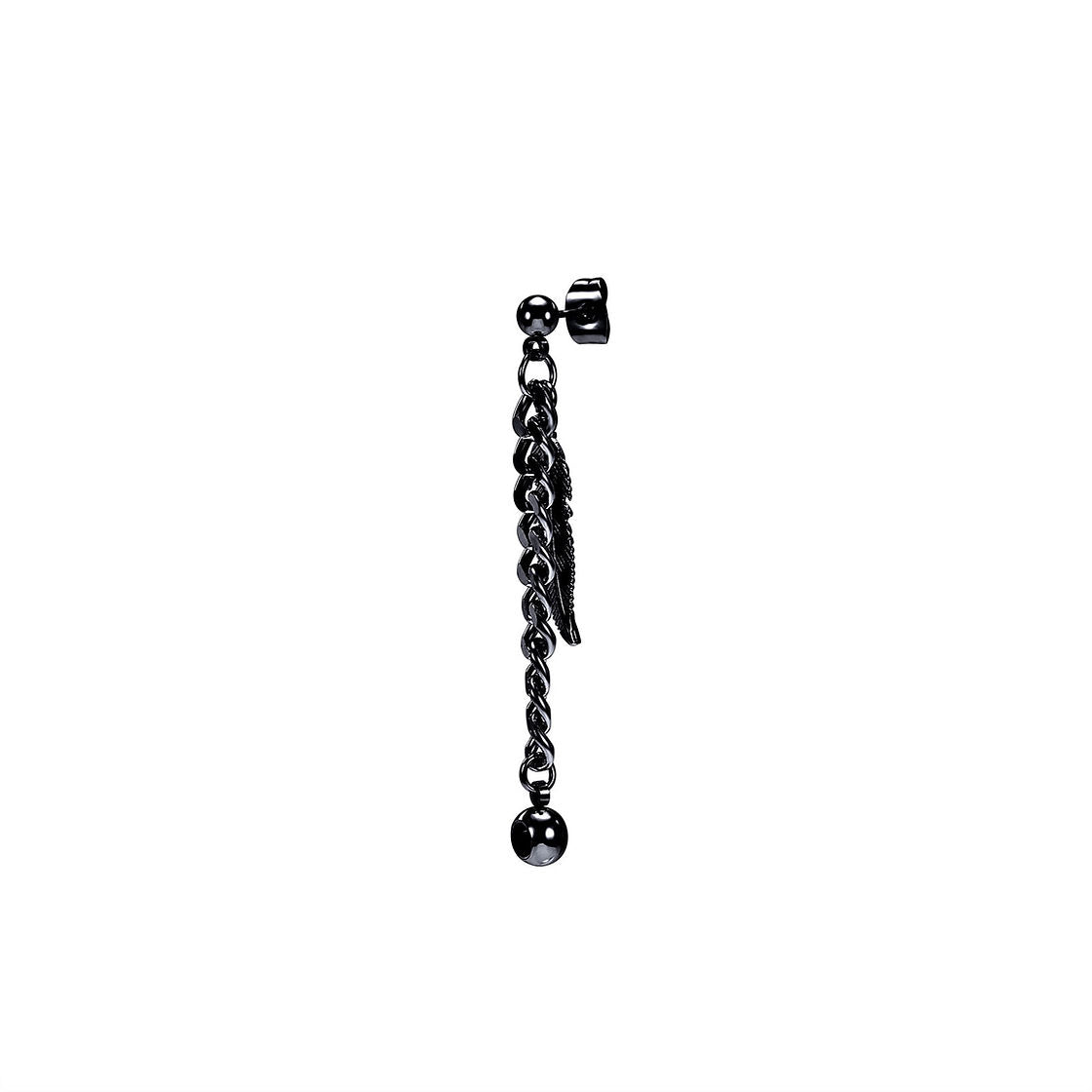 Punk chain ball - earring