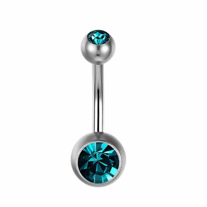 Two buttons - piercing (titanium)